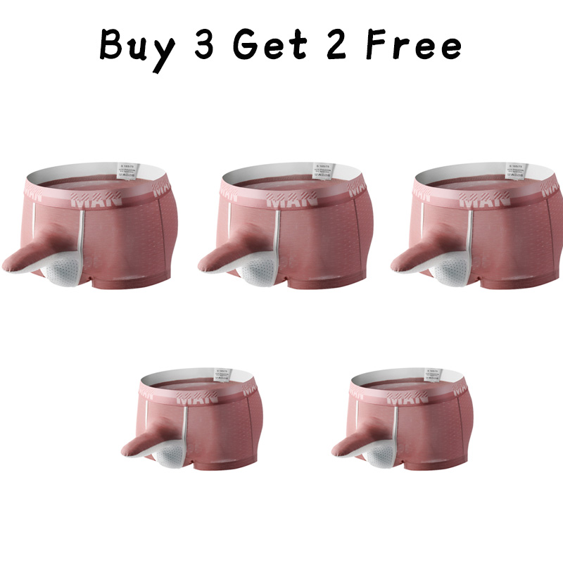 Men's breathable ice silk underwear