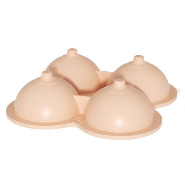 Party Bartender 4-piece Ice Mold Breast Shape Ice Box
