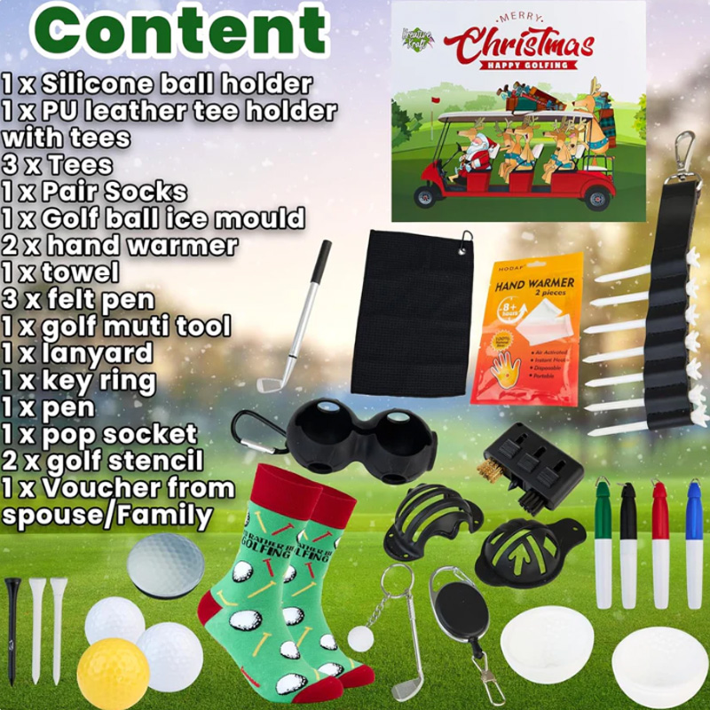 Golf Adult Christmas Countdown Blind Box