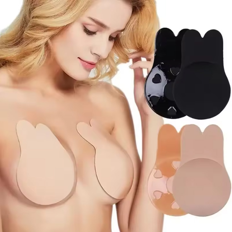 Breathable rabbit ear lifting invisible chest patch
