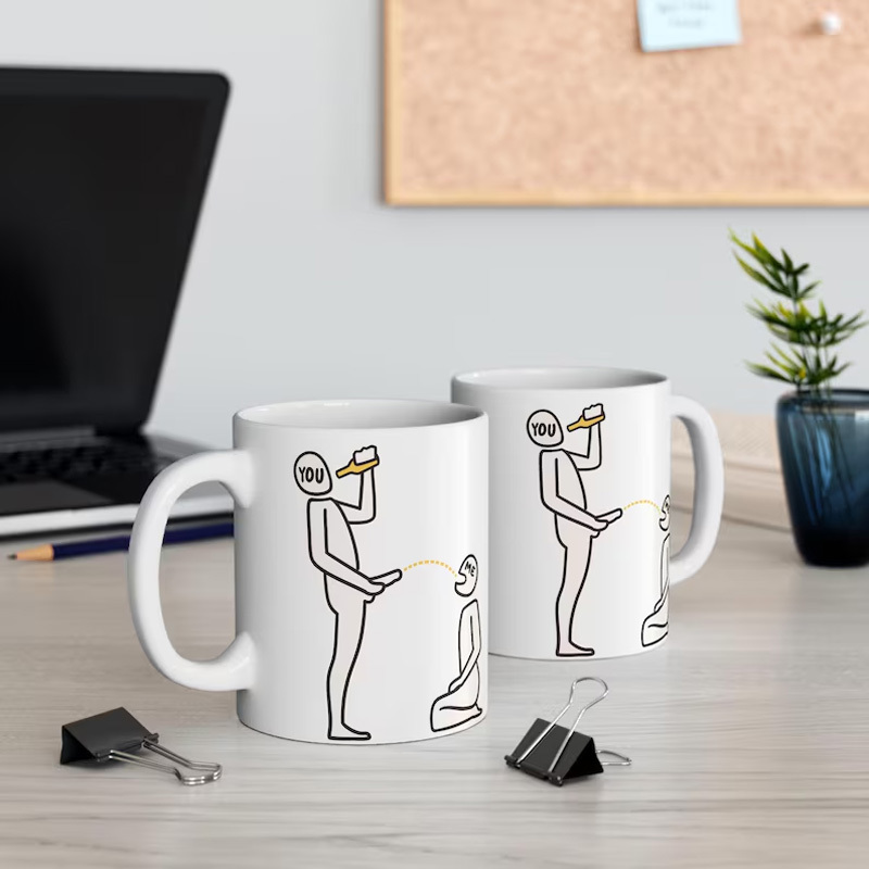 Parody Line Mug