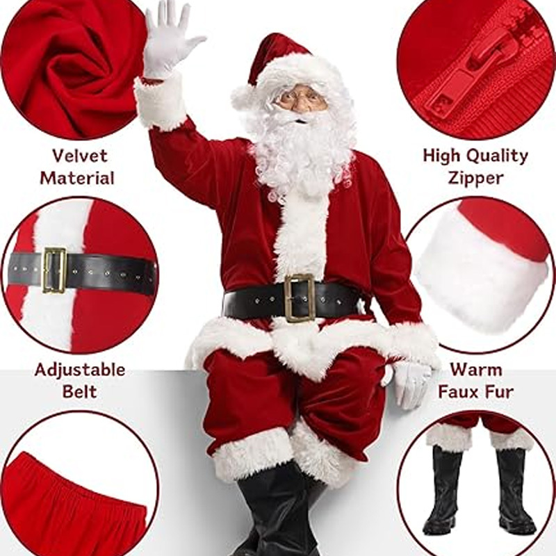 Christmas Classic Velvet Garment