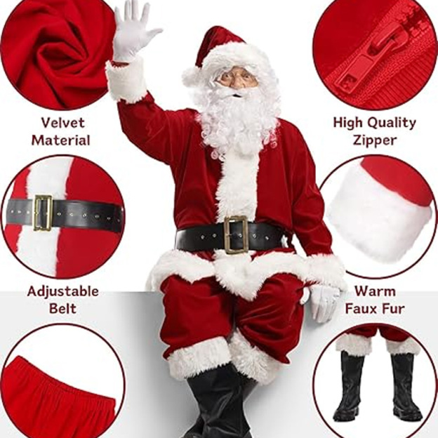 Christmas Classic Velvet Garment