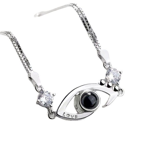 Personalized Devil's Eye Projection Bracelet