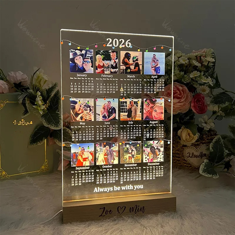 Customized LED Calendar Lightbox