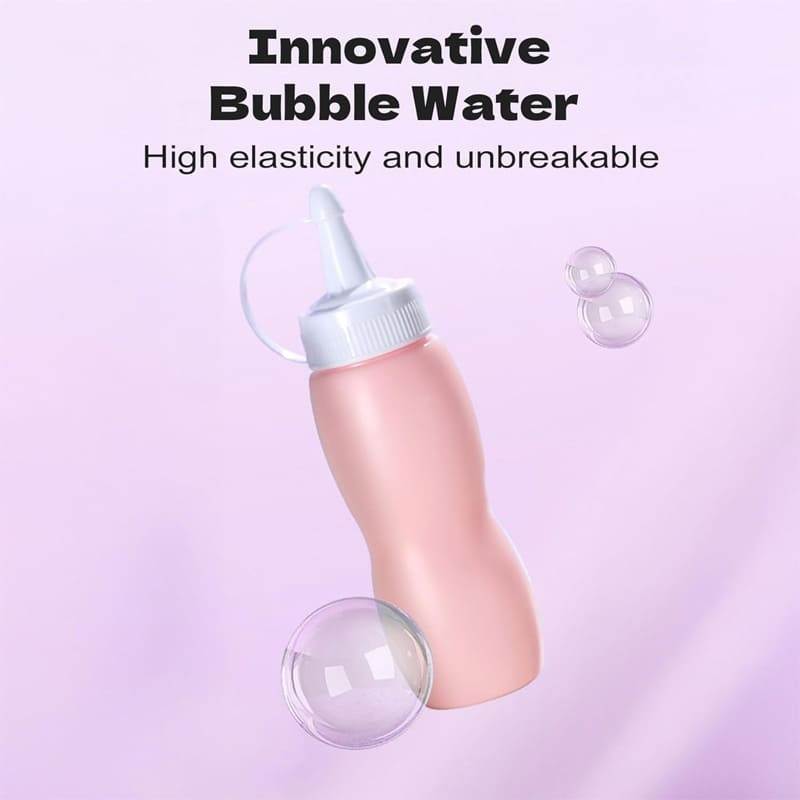 Handheld electric bubble machine