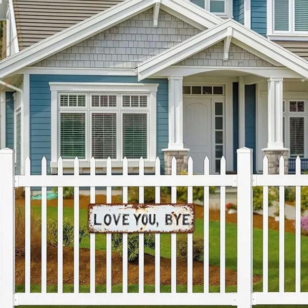 Love, Goodbye – Vintage Metal Wall Decor