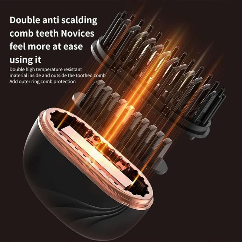 Wireless hair straightener