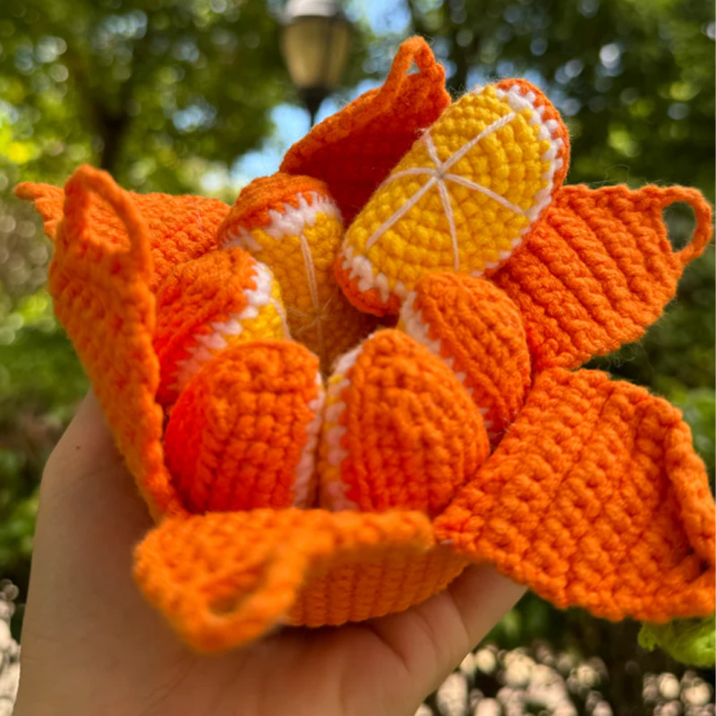 Crocheted Fruit Toys