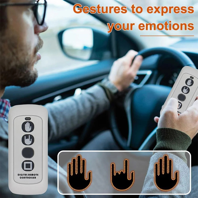 Multi-functional car finger light
