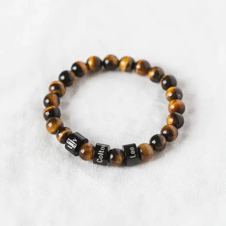 Custom Beaded Bracelet for Men