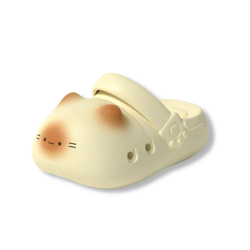 Cute cat paw clogs