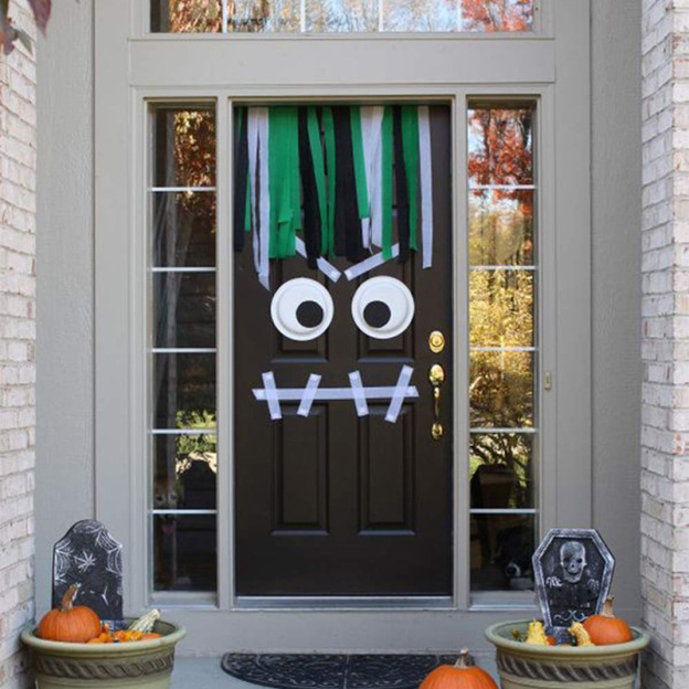 Black and white cartoon adhesive eye stickers