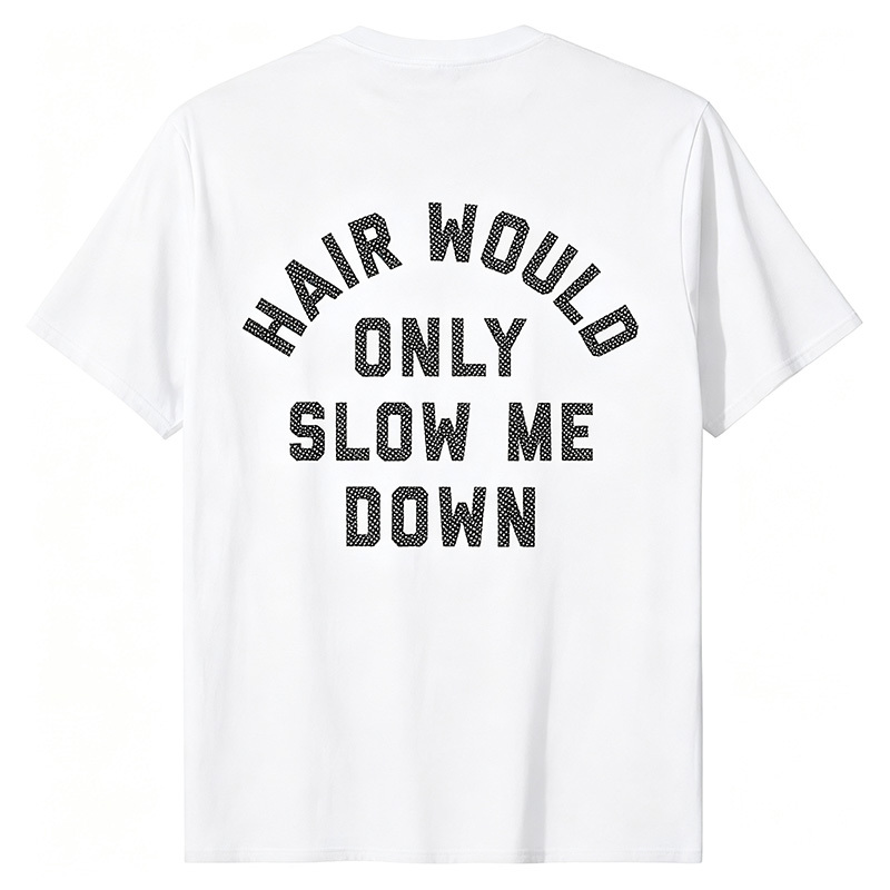 Men's Fun Cycling Slogan Casual T-shirt
