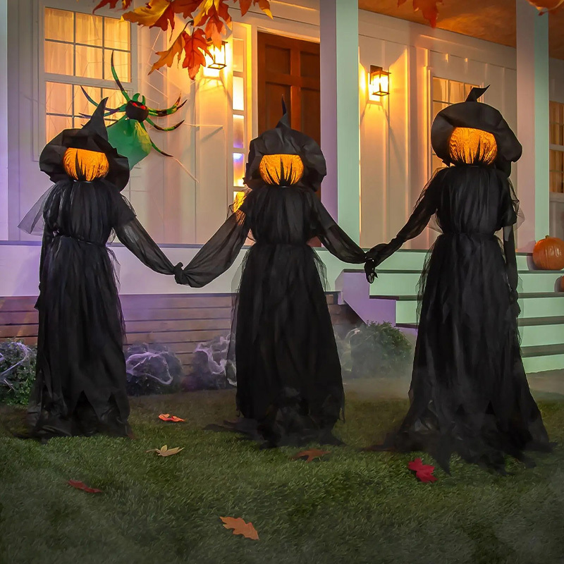 Halloween Glowing Witch Stake