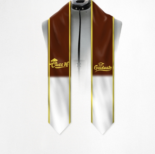 Custom Photo Class of 2024 Stoles Sash For Graduation Day