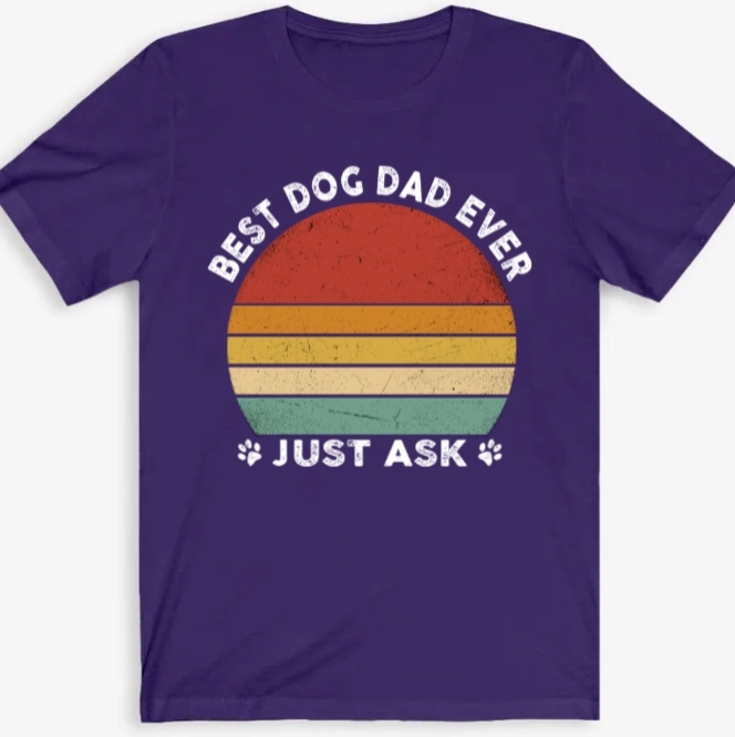 Best Dog Mom, Dog Dad Ever, Custom Photo Dark Color T Shirt, Personalized Gifts for Pet Lovers, Gift For Your Loved Ones