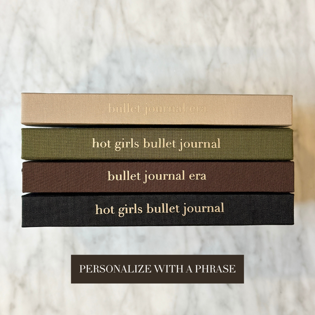 Hardcover Polka Dot Journal with Ties