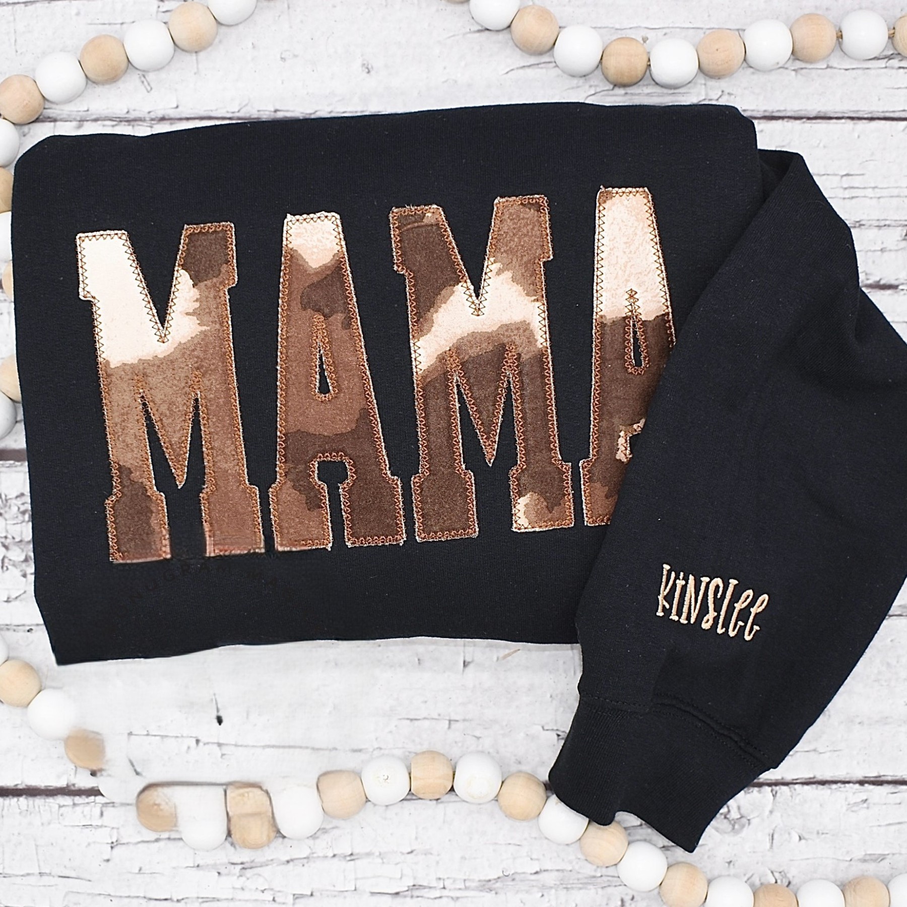 Mama Cow Print Sweatshirt - Available in Various Colors
