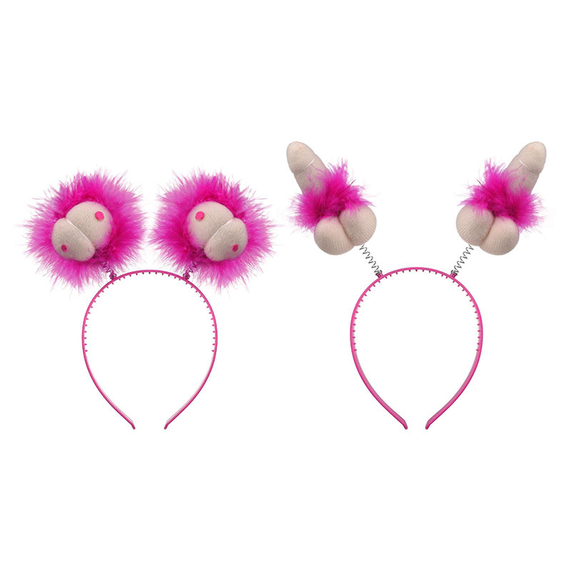 Fun spring-adorned headband
