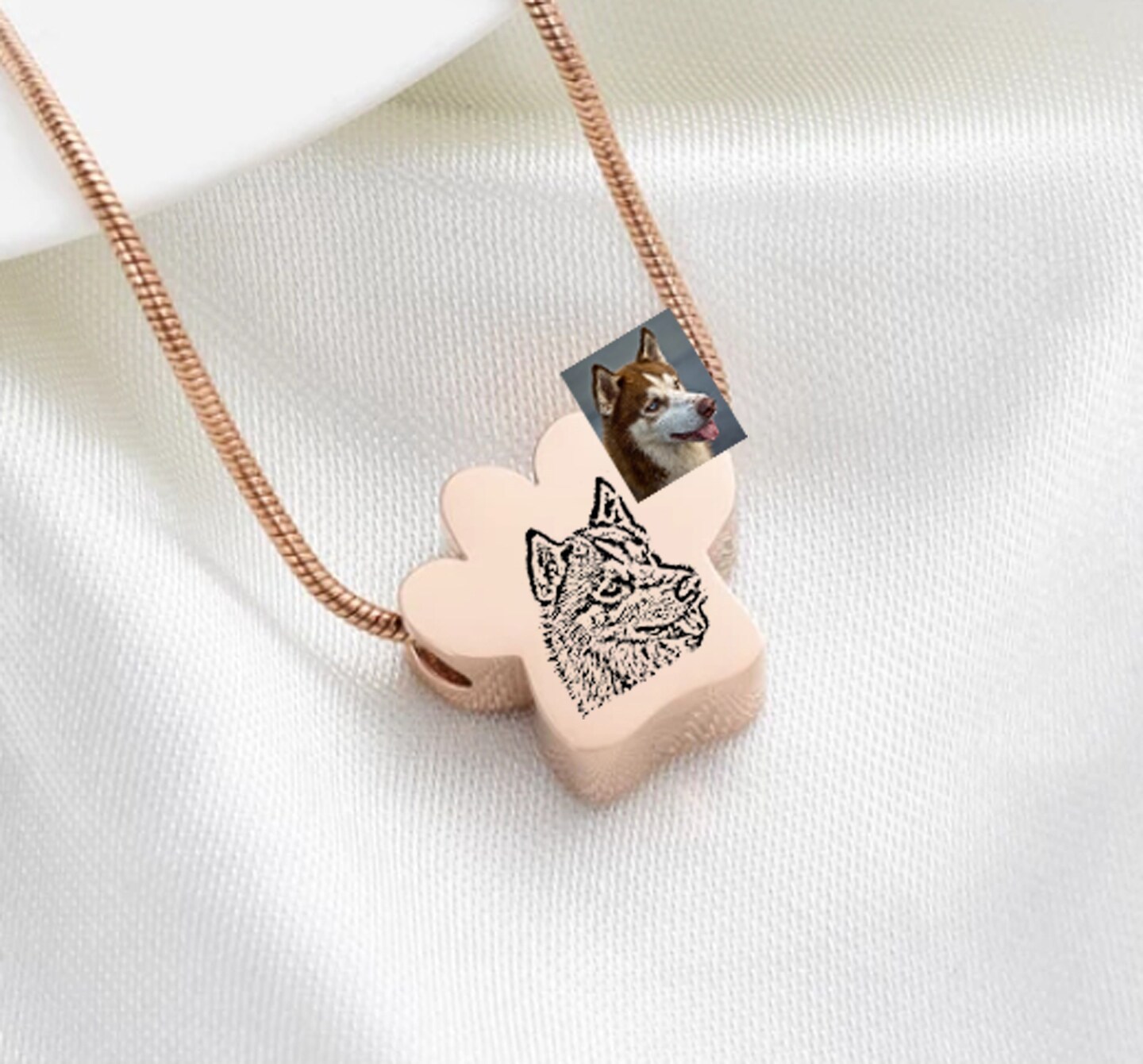 Personalized Pet Urn Necklace