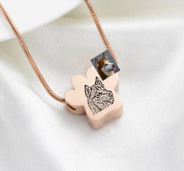 Personalized Pet Urn Necklace