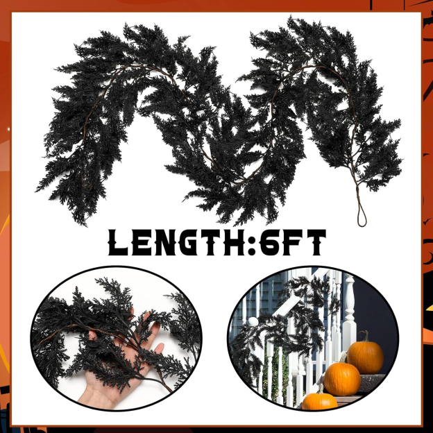 Cypress Leaf Cedar Cane Ornaments