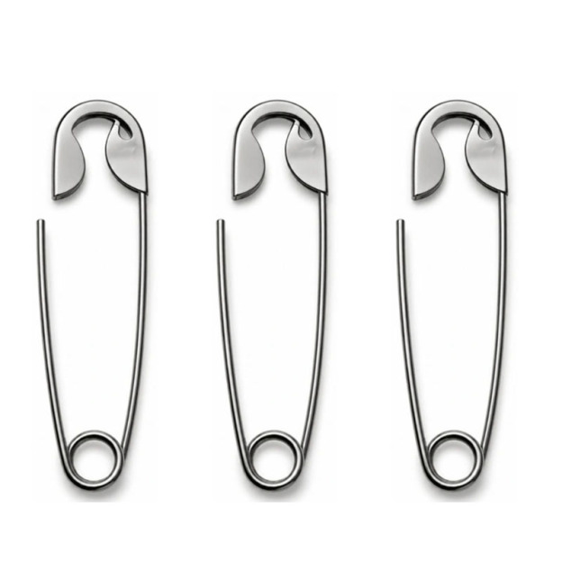Pin metal clip