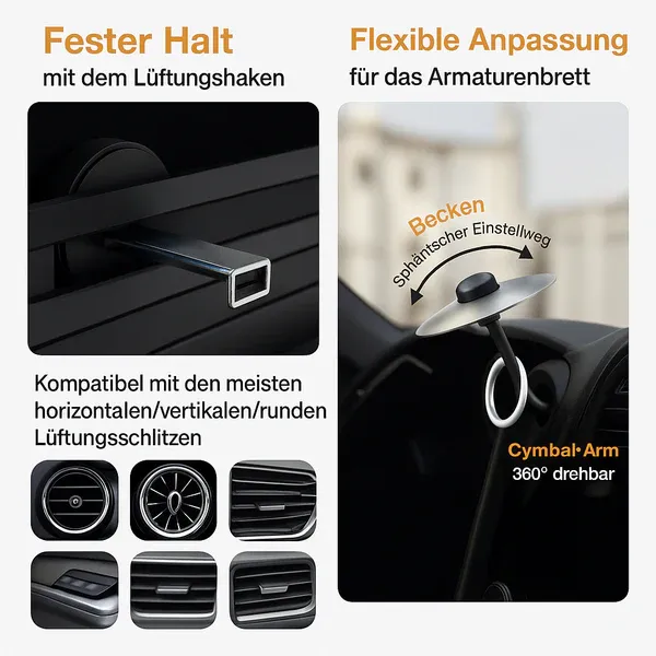 Mini-Drumbecken fürs Auto