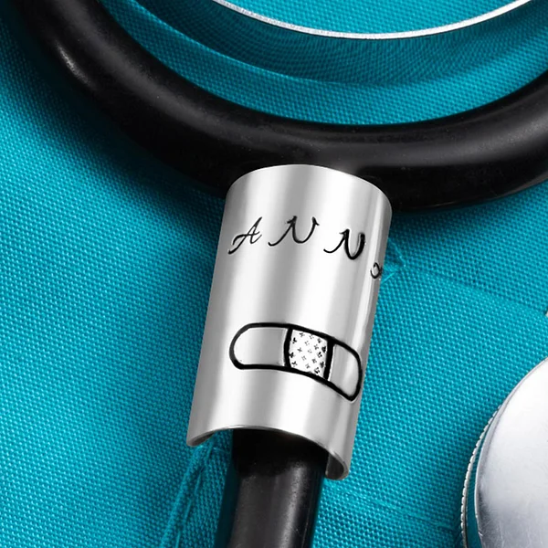 Personalized Stethoscope ID Tag Graduation Gifts for RN Medical Student and Doctor