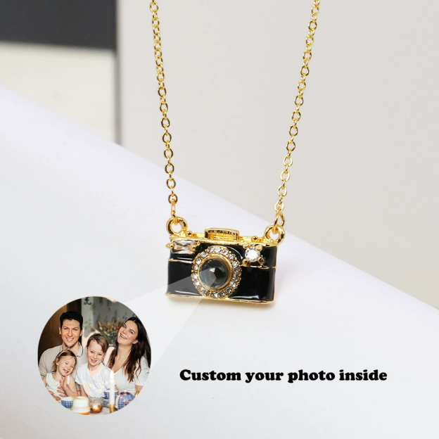 Vintage Photo Camera Necklace