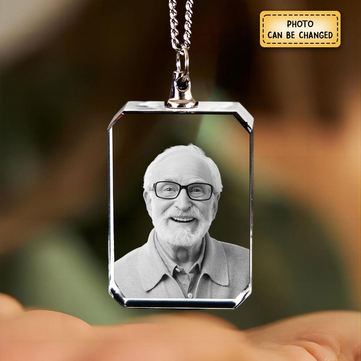 Memorial - Transparent Photo Custom Necklace