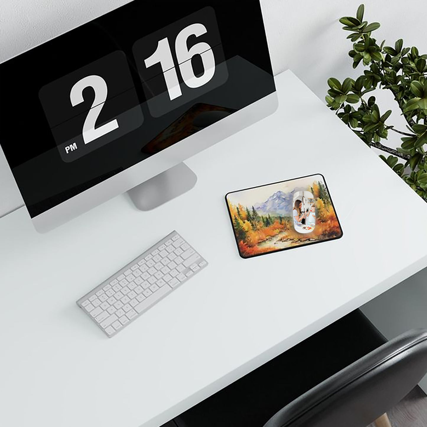 Design photos, images on the mouse