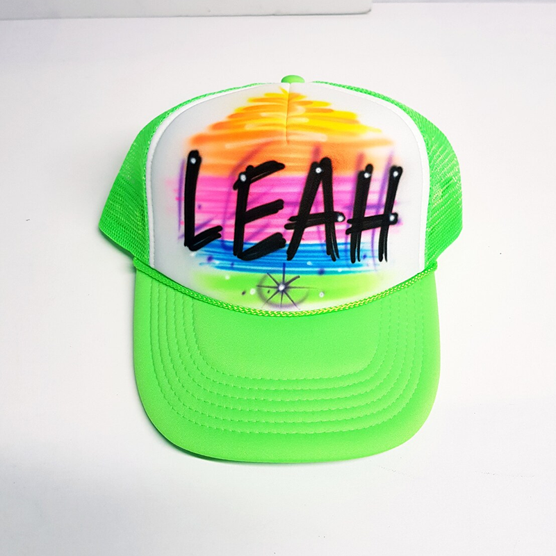 Spray any name, color, hat to personalize the truck driver