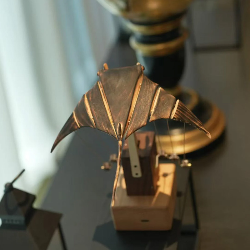 Electric Bionic Manta Ray Ornament