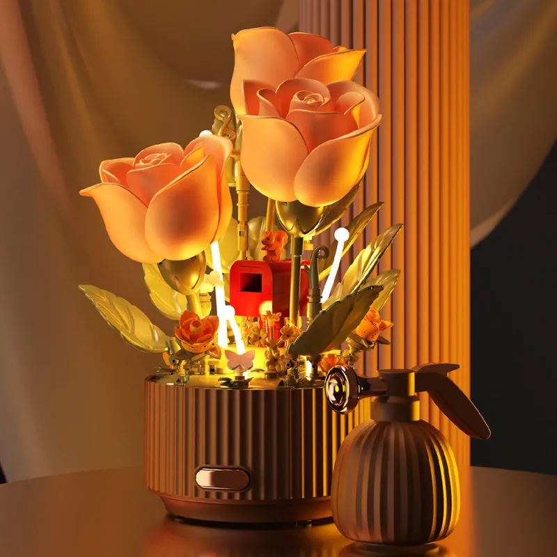 Electric Preserved Flower Building Blocks