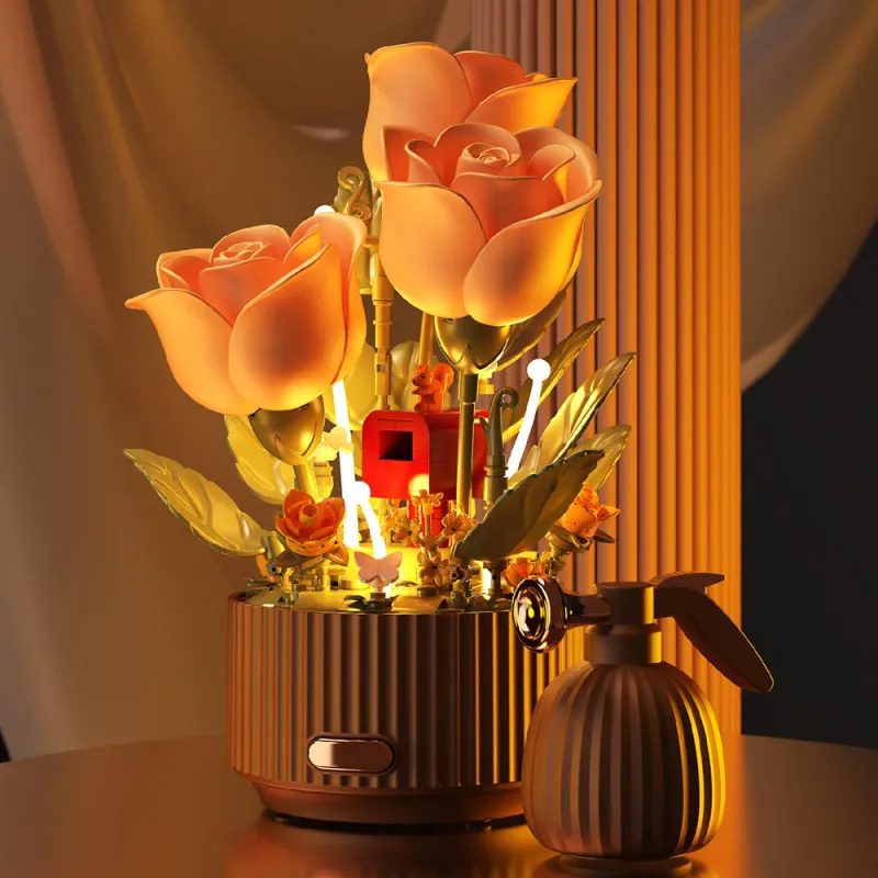 Electric Preserved Flower Building Blocks