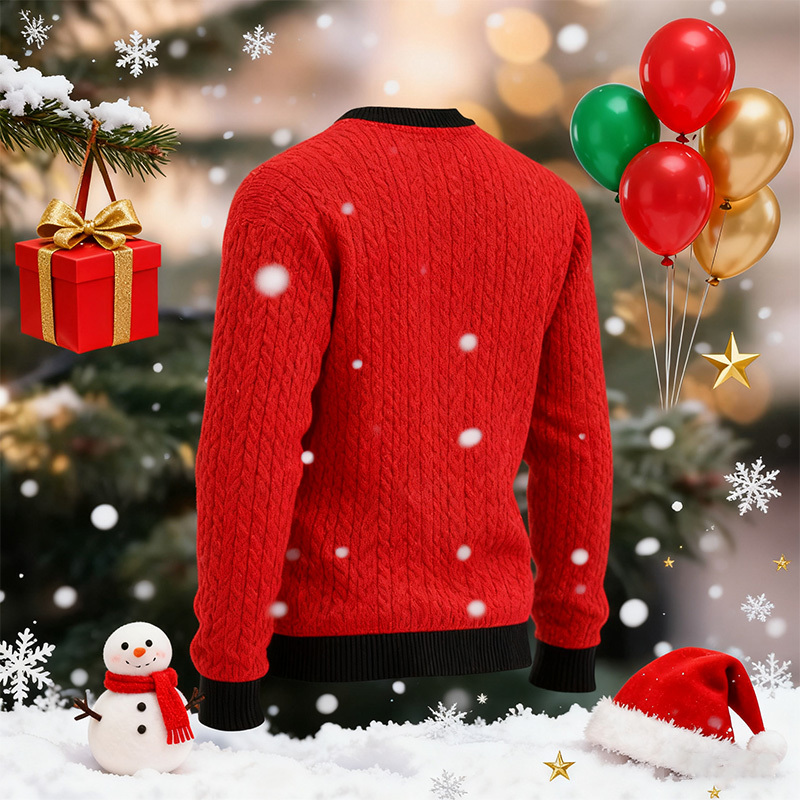 Funny Six Pack Christmas Sweater