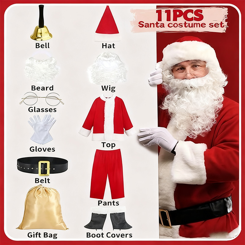 Christmas Classic Velvet Garment