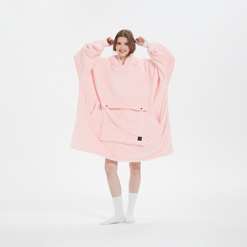 Double-layered thickened lazy-person pajamas