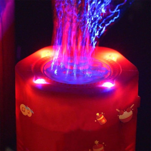 Electric Fireworks Bubble Machine