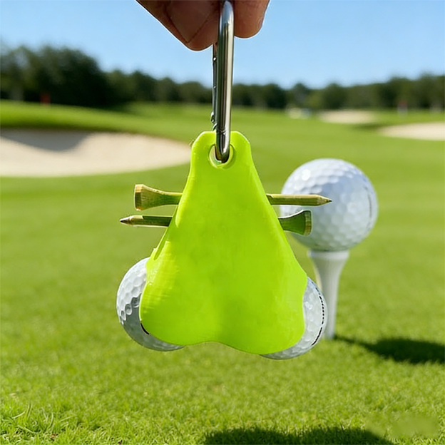 Fun and functional golf ball pendant