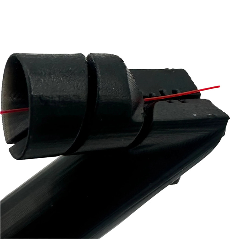 Convenient fishing line threader