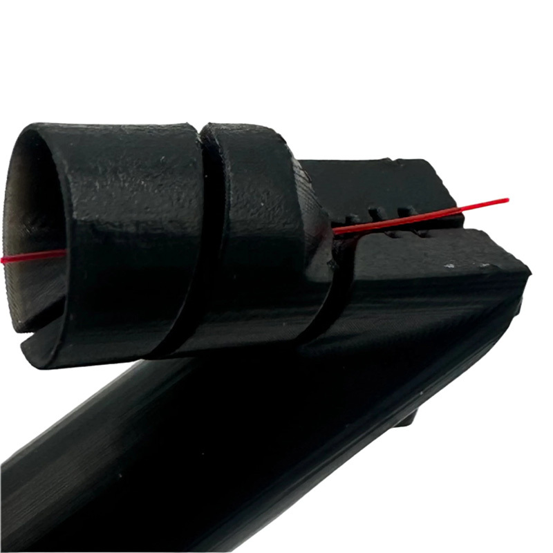 Convenient fishing line threader