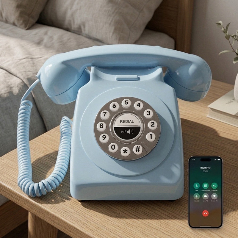 Antique Bluetooth Wireless Telephone Landline