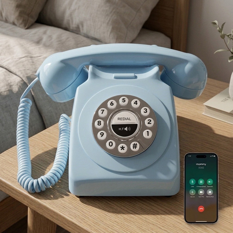 Antique Bluetooth Wireless Telephone Landline
