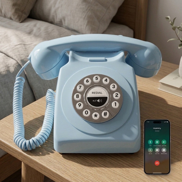 Antique Bluetooth Wireless Telephone Landline