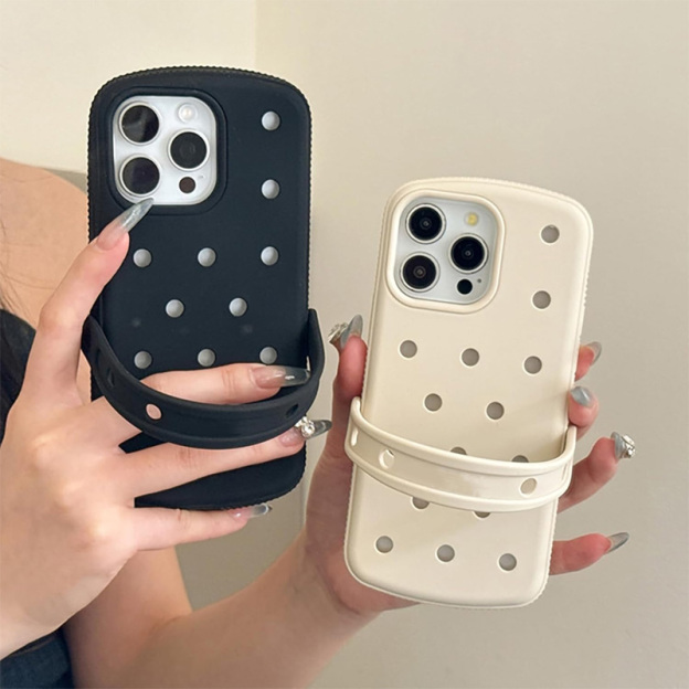 Croc-shaped phone case