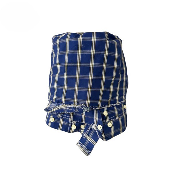 Patterned button hood