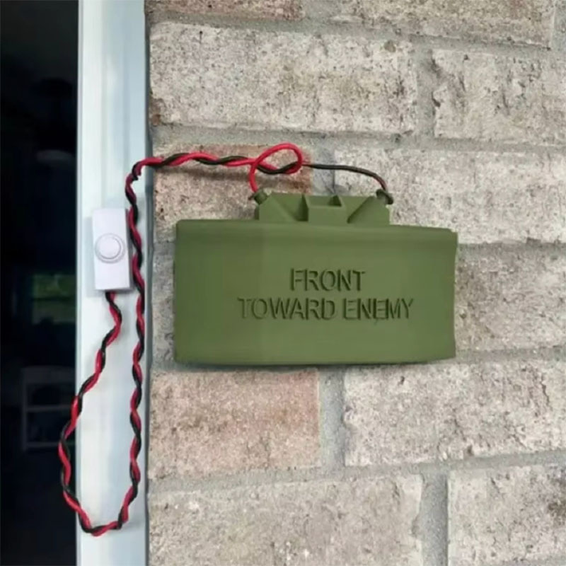 Military Style Door Decor